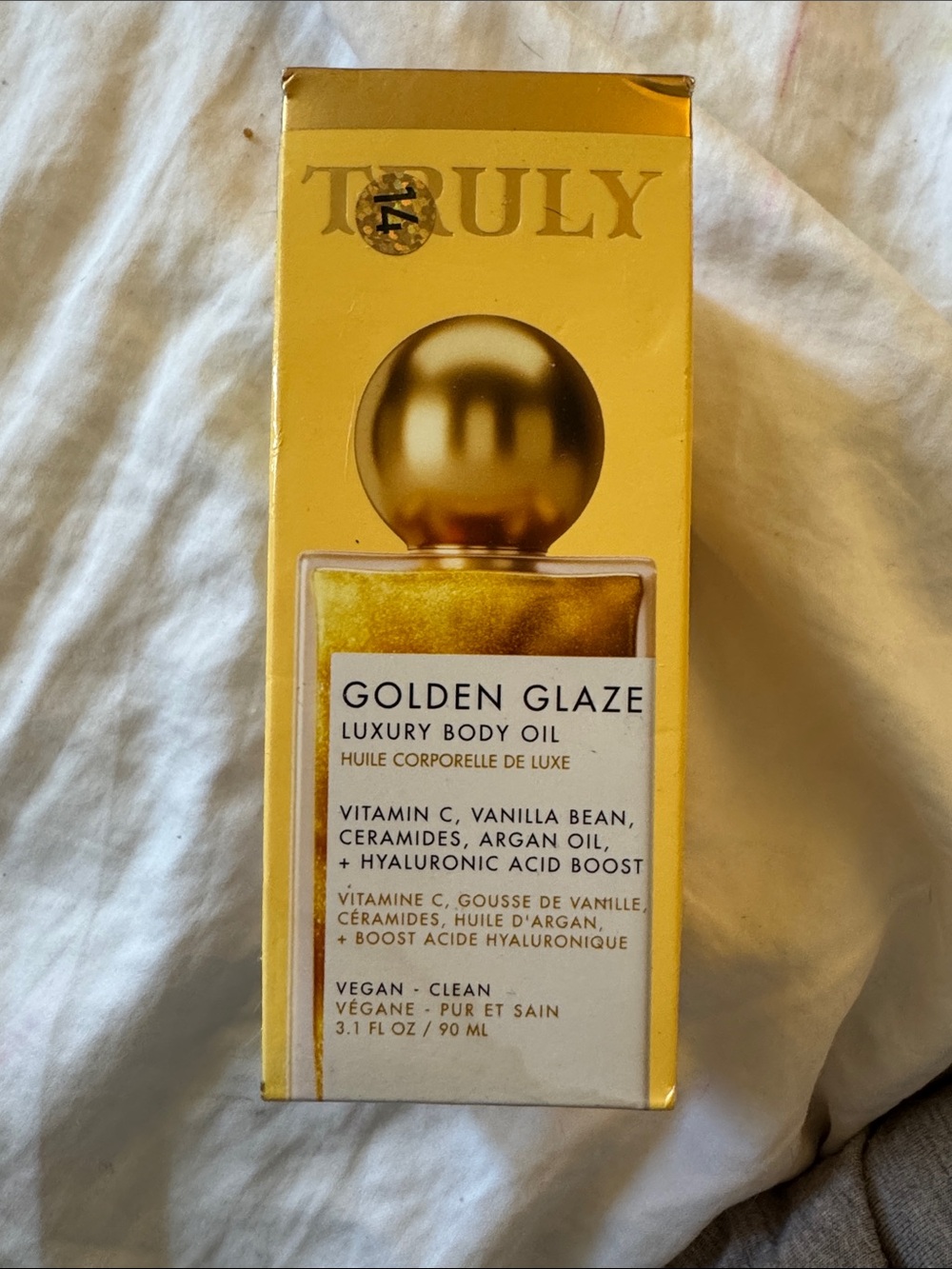 TRULY Golden Glaze Luxury Body Oil - Gold